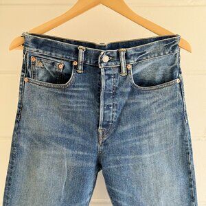 RRL Vintage Straight Leg Stretch Selvedge Jeans Double RL Ralph Lauren Womens 28